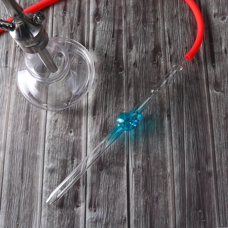 Experience the Excitement of Smoking with our Skull Hookah Accessories Decorative Glass Shisha Hose & Metal Handle Tubes