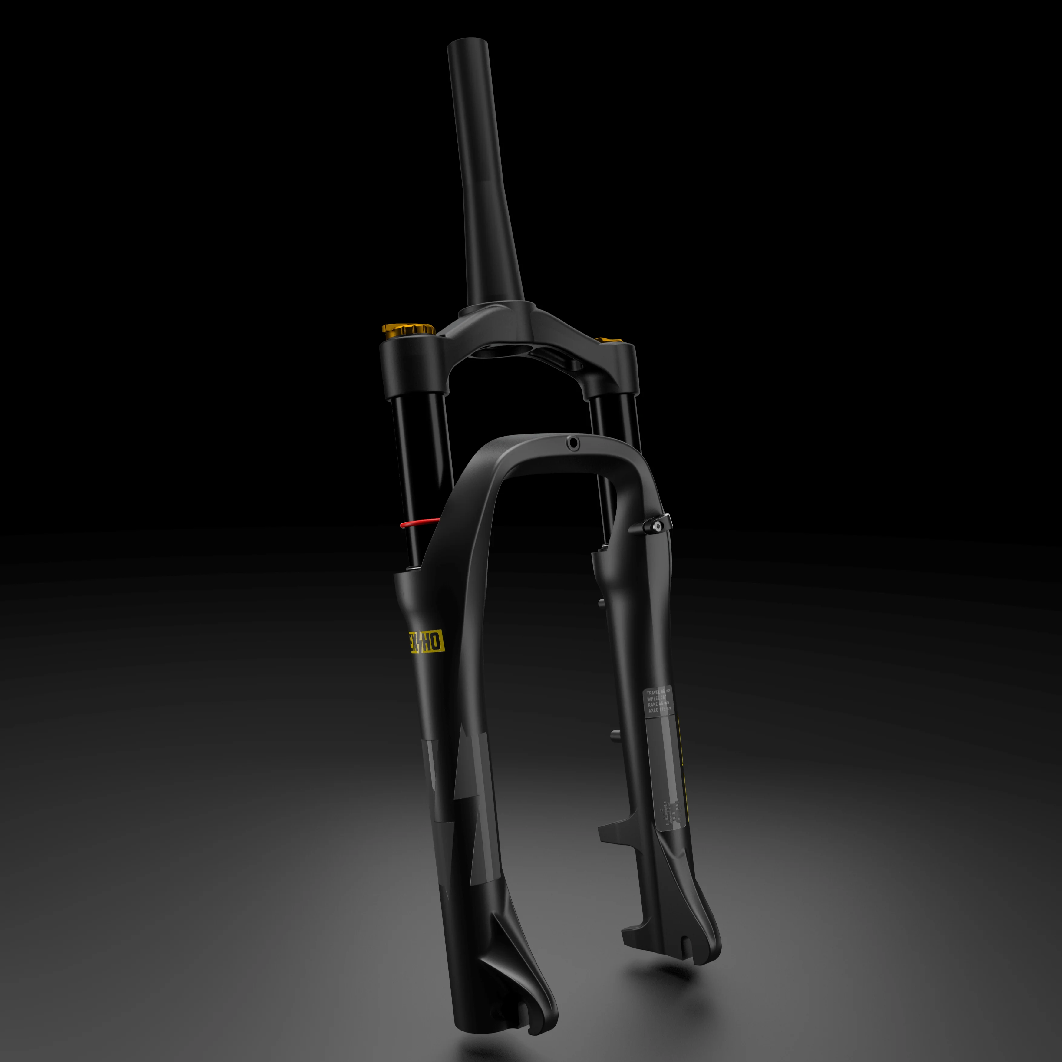 20/26 дюймов 1 1/8 прямая трубка жира Велосипедная вилка air велосипеда передняя с амортизацией стойкость воздуха масла демпфирующая Линия замок