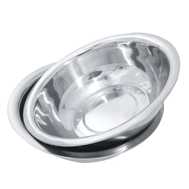 Kitchen cheap price multifunction stainless steel mixing salad bowl