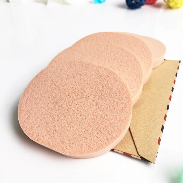 
wet and dry oval flat soft beauty cosmetic makeup sponge foundation blender powder puff 