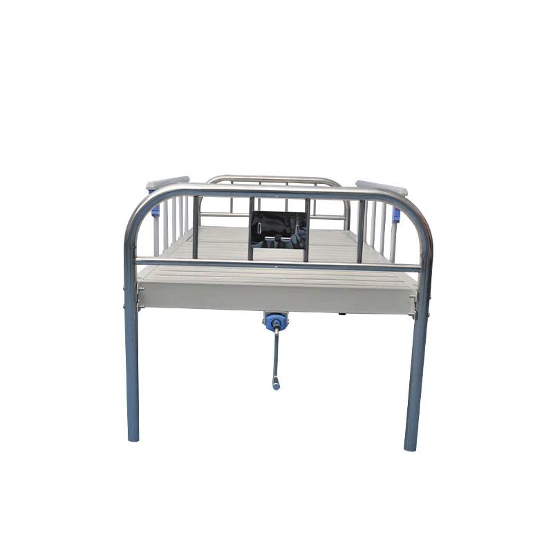 Adjustable cheap price Nursing single Crank Manual Medical Hospital Bed
