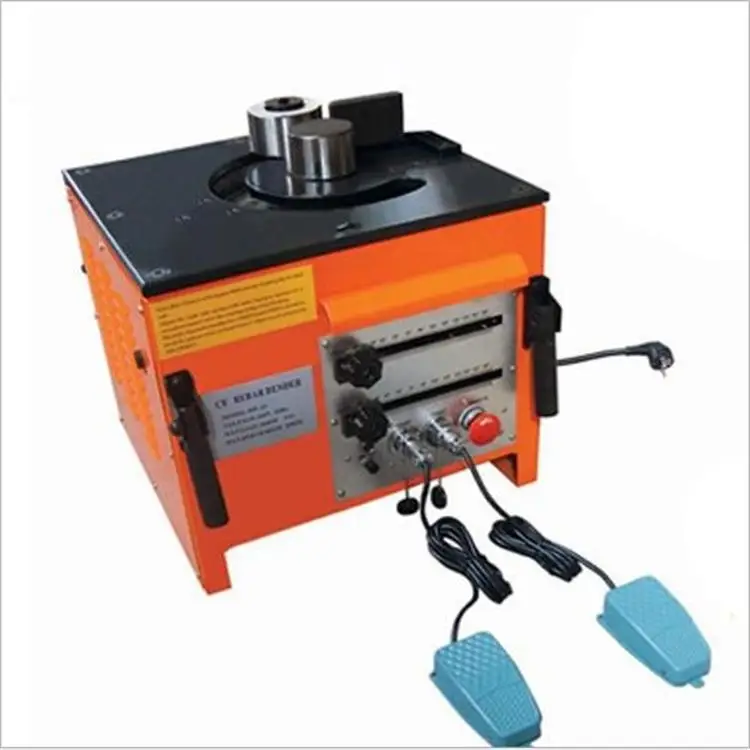 high quality portable manual electric mini rebar bender