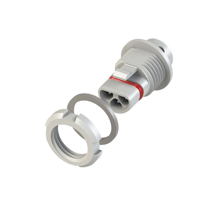 Factory direct sale IP68 3 pins Male Power Panel mount connectors