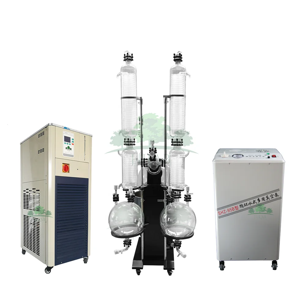 Hot selling 10-50L Rotary Evaporator water distillation apparatus for herb extraction