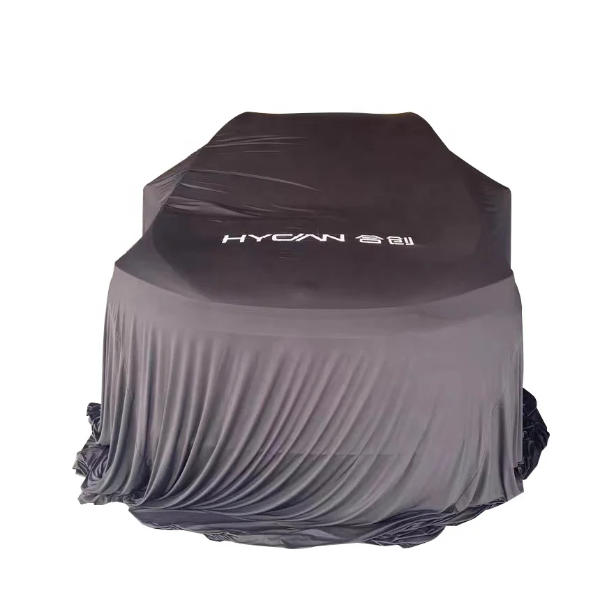 Chinese manufacturer custom super soft breathable fleece lined showroom reveal cover dealer handover / car launch
