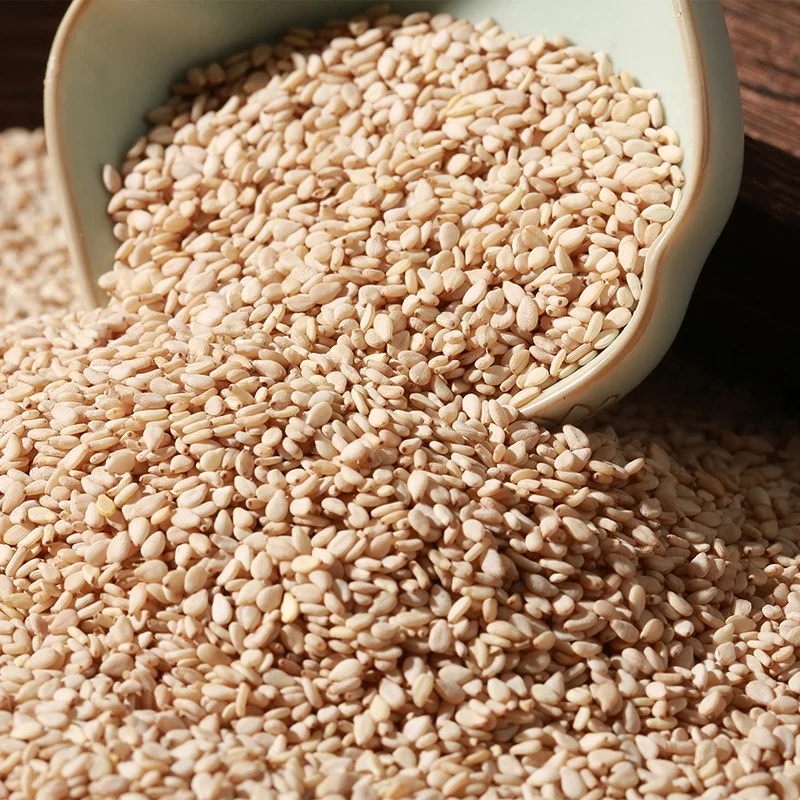 Pure Hulled Sesame Seeds 100% Natural Clean Natural white sesame for export