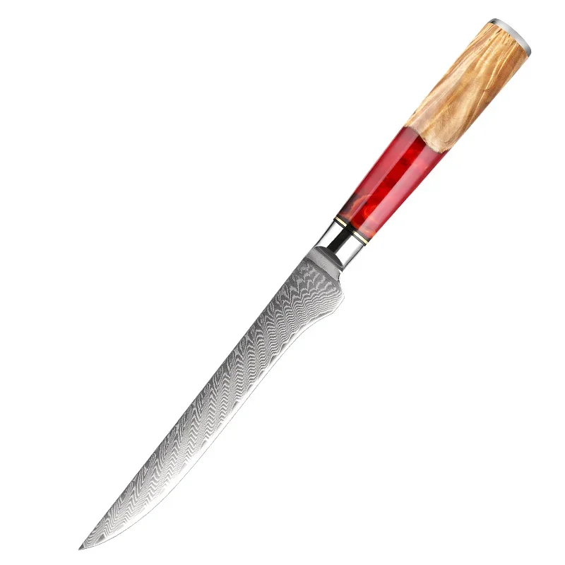 XITUO Professional Boning Knife Japanese 6 Inch Razor Sharp VG10 Premium High Carbon 67 Layer Damascus Stainless Super Steel