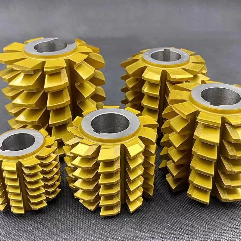 Best sell wholesale module gear hob cuttersM0.5-50 high quality 63 - 67HRC gear hob cutters