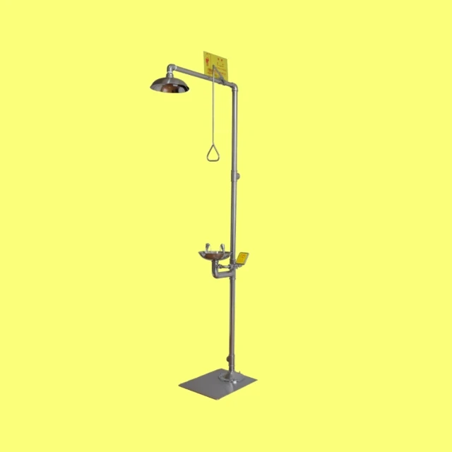 ABS coating Combination Eyewash/Shower emergency eye wash station