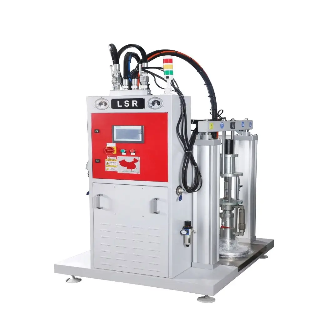 LSR Liquid Silicone Rubber Product Making Machine Vertical Injection Molding Machine