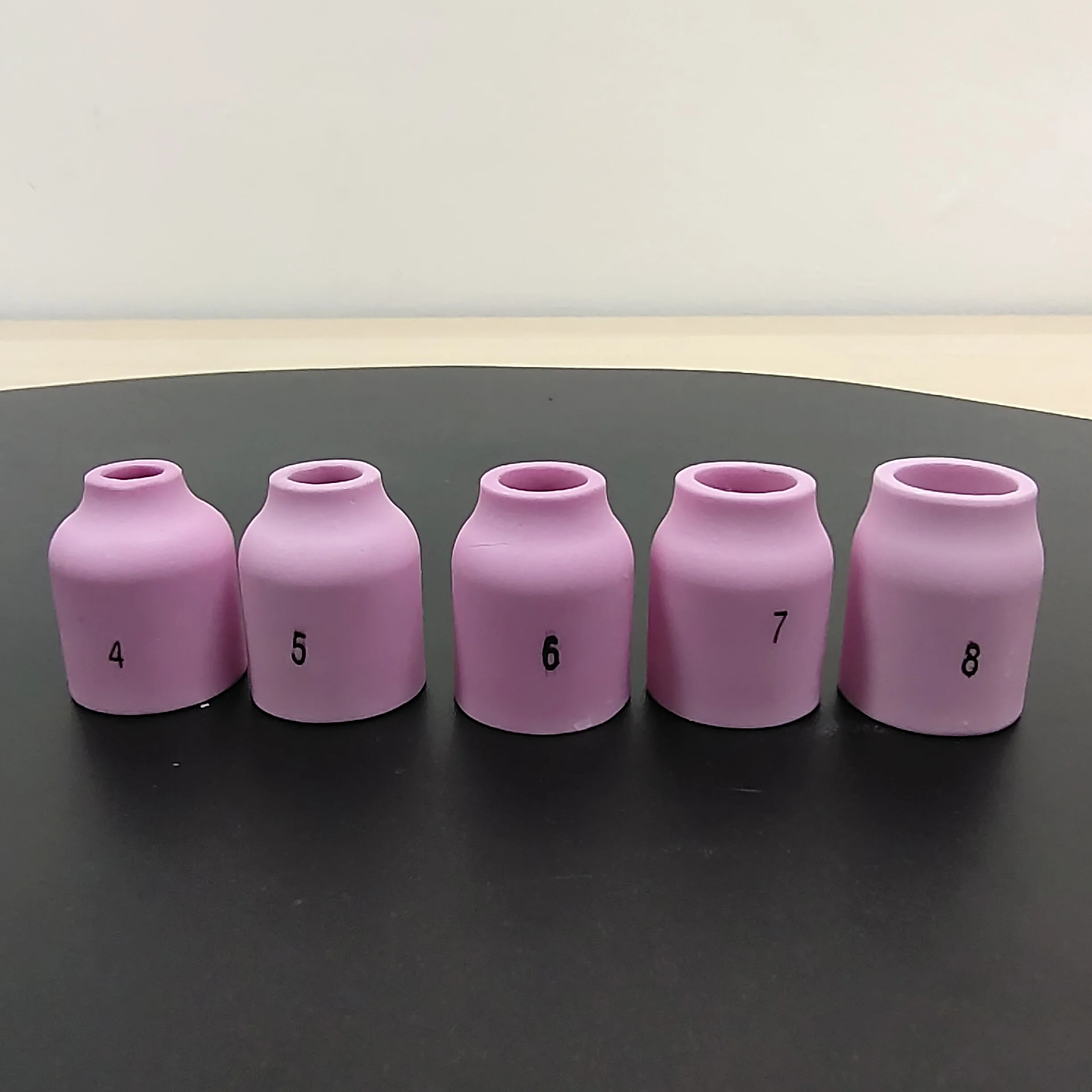 Alumina Nozzle Collet Body Electrode Insulator TIG Welding Torch Consumables Kit for WP-17/18/26 53N 18pcs