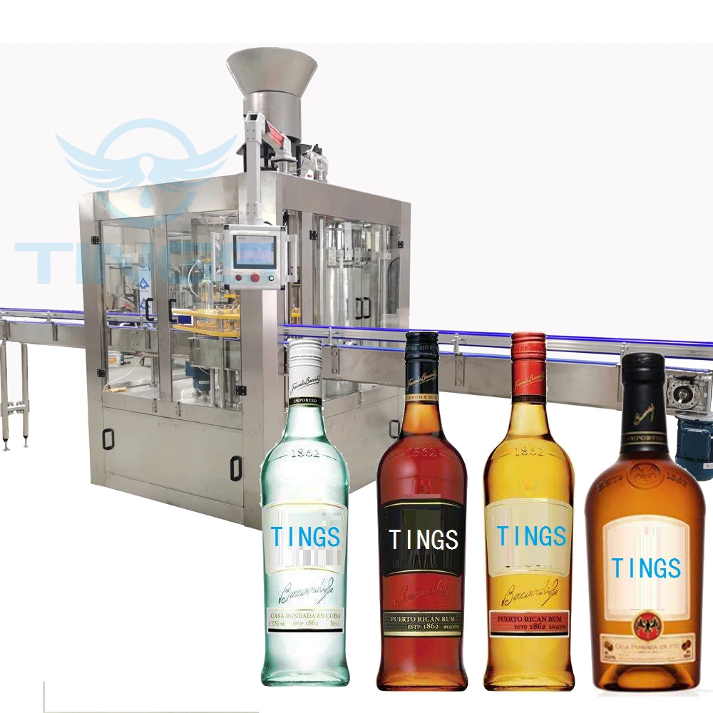 
Full Turnkey Line Automatic Beer / Glass Bottle Washing Filling Capping Machine Manufacturer 