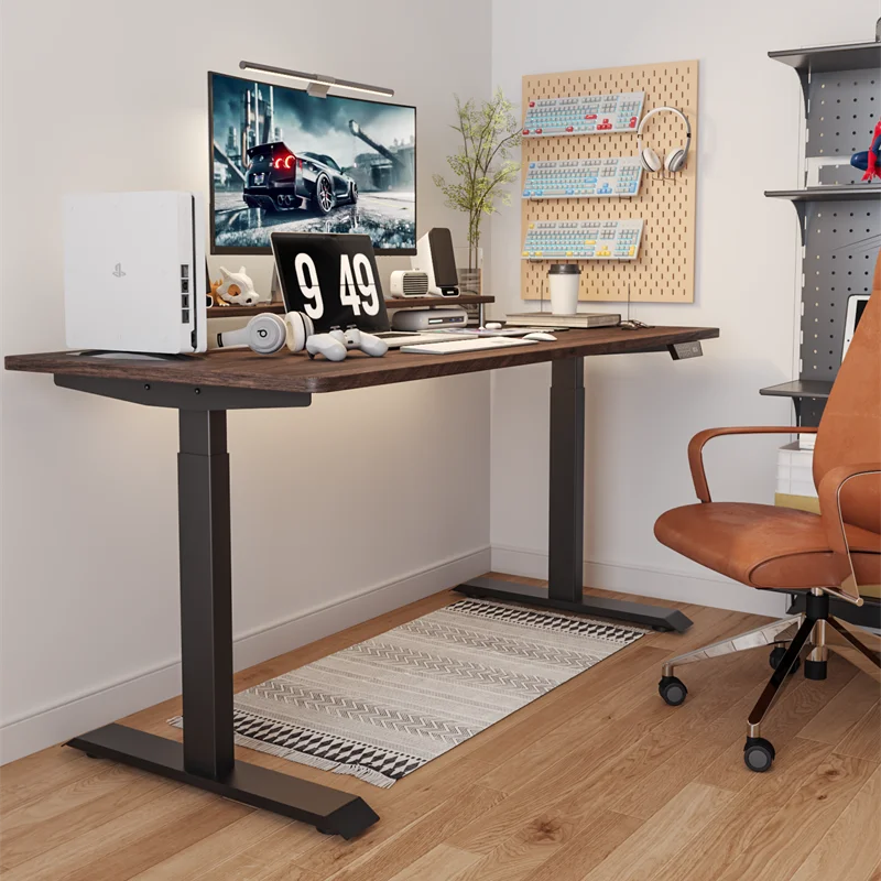 Modern Home Office Furniture Customized Extendable Auto Height Adjustable Table Standing Desk