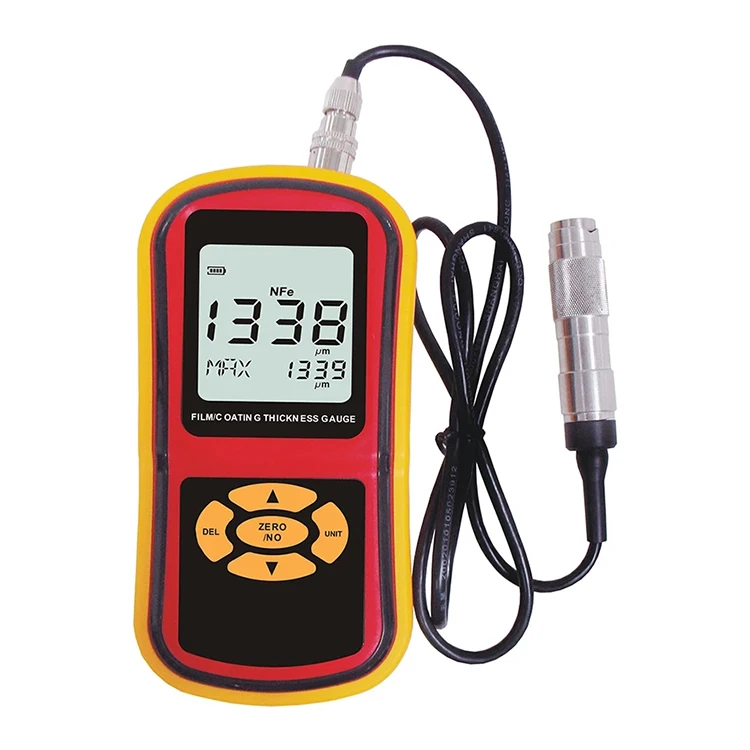 Digital LCD BENETECH GM280 Aluminum Base Film Coating Thickness Gauge Meter