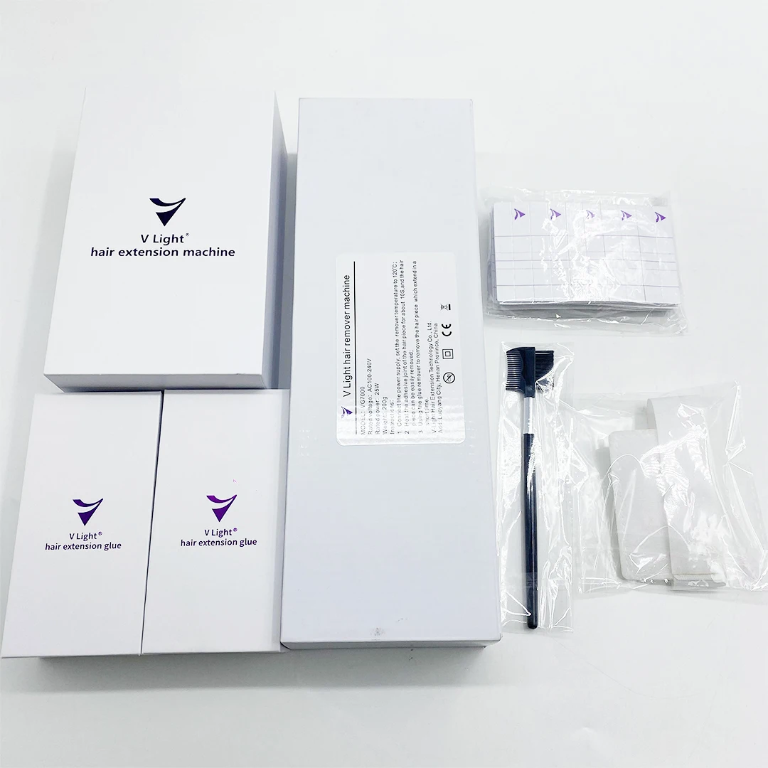 2024 Hottest Trend  New V Light Hair Technology Machine In Hair Extensions Tools