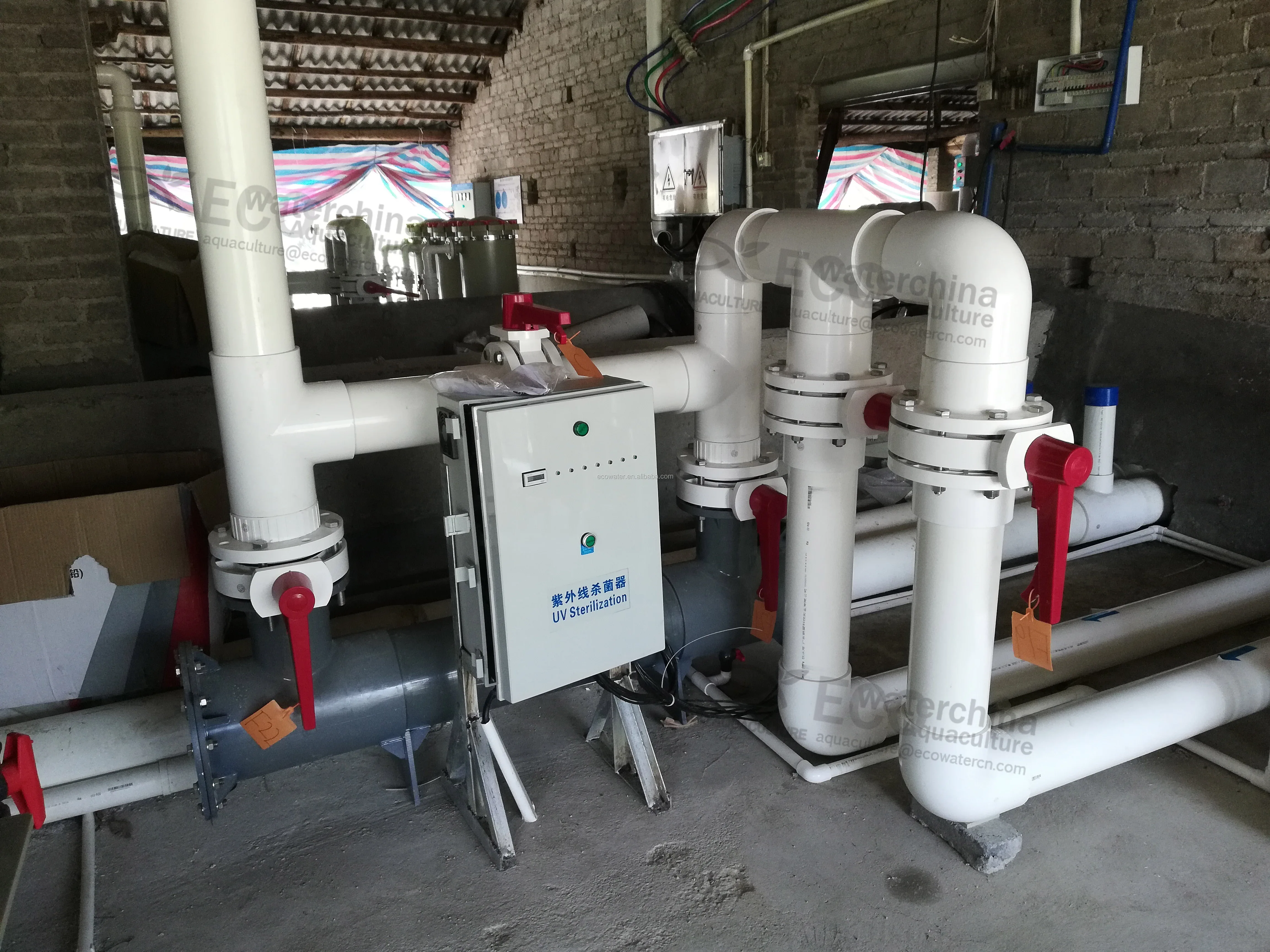 Fish Farming Equipment / Aquaculture Ras System for Tilapia Circulating Water Filtration Pond