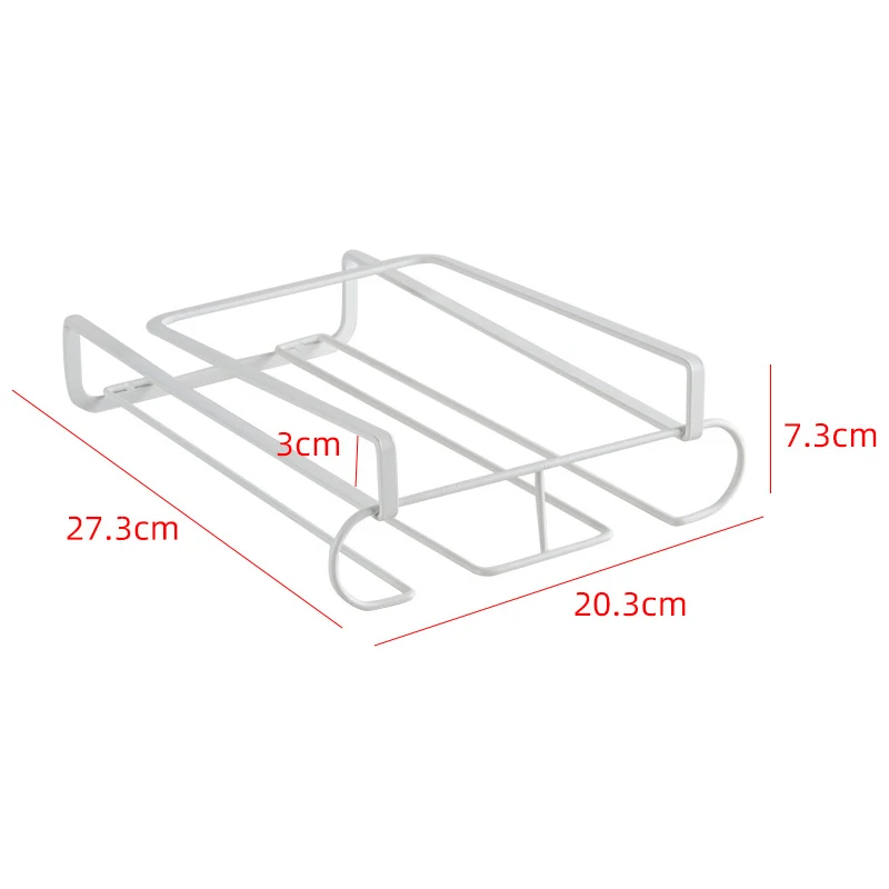 bar kitchen under cabinet shelf Wine cup Glass stemware hanging rack Organizer Storage Hanger Under Cabinet Wine Glass Holder