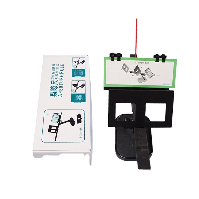 Manual Lensmeter Optical Ophthalmic Pupil Aperture Vision Collection Training Slit Ruler