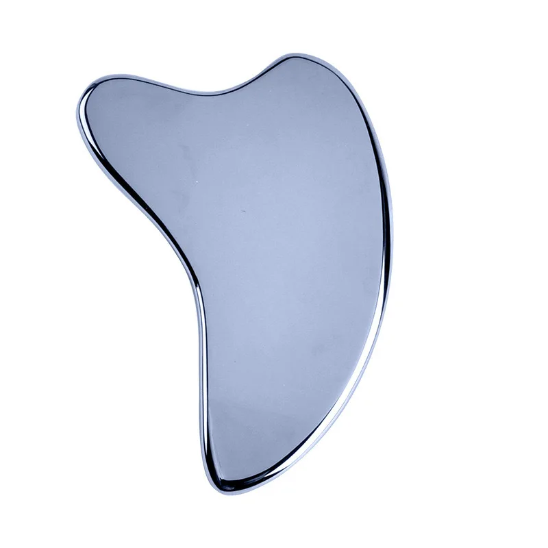 Factory Price  Custom LOGO Terahertz Guasha Stone Dolphin Shape  Facial Massage GuaSha Tool