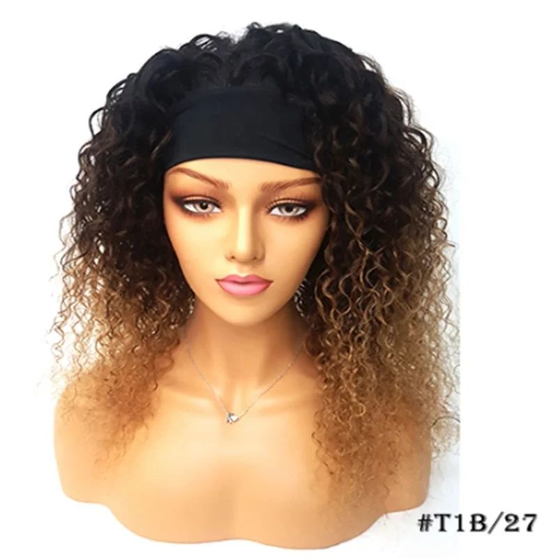Manufacturer price unprocessed 100 human hair lace wigs Swiss lace curly bandage hair wigs