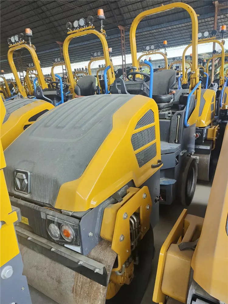 XCMG Official XD120VT Used Road Roller Machine Double Drum Roller in Good Condition