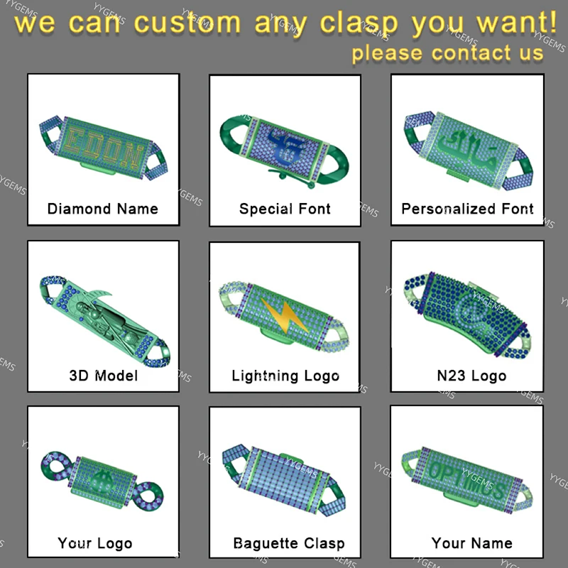 Hiphop Cuban Chain Necklace 10mm S925 Silver 18K Real Gold Plated Iced Out Moissanite Cuban Link Chain For Moissanite Pendant