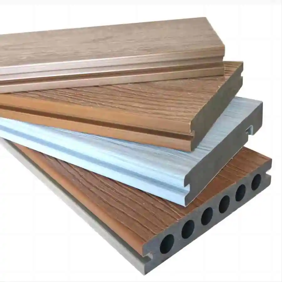 Co extruded Waterproof Wpc Decking Terrace Flooring Wpc Panel