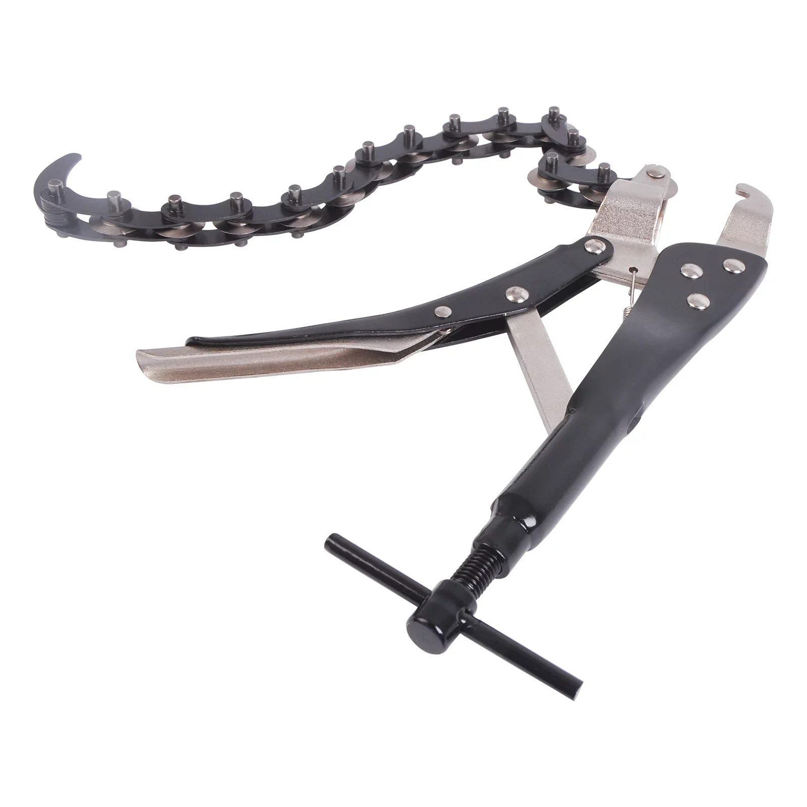 Multi-Wheel Chain Lock-Grip Tube Wrench Tool Handheld Exhaust Pipe Cutter and Plier for Cars