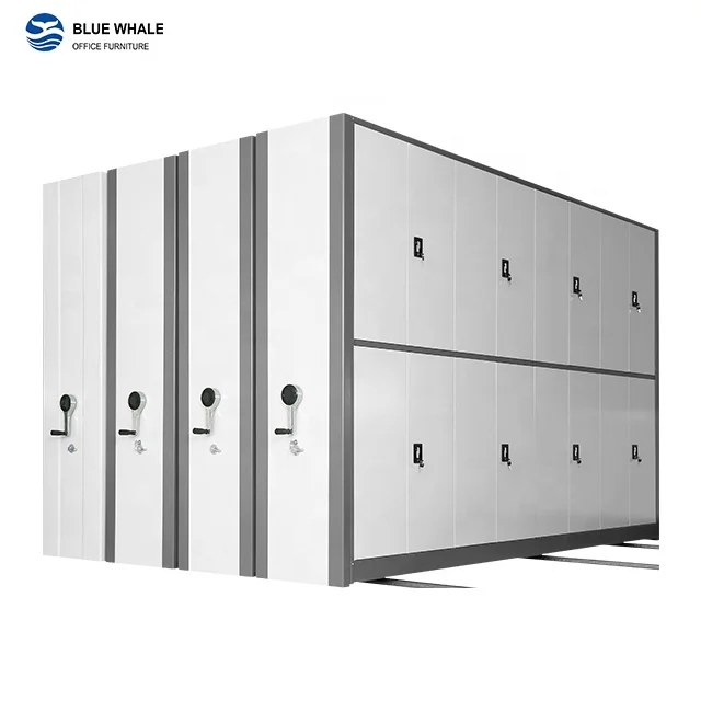 Mobile Compactor Office Use Cabinet Steel Storage Cupboard Secret Document Mobile Pedestal Storage System