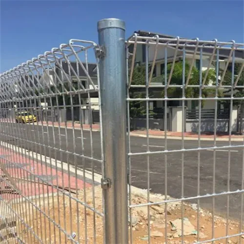 Powder Coated Roll Top Fence Price Brc Wire Mesh Garden Fence