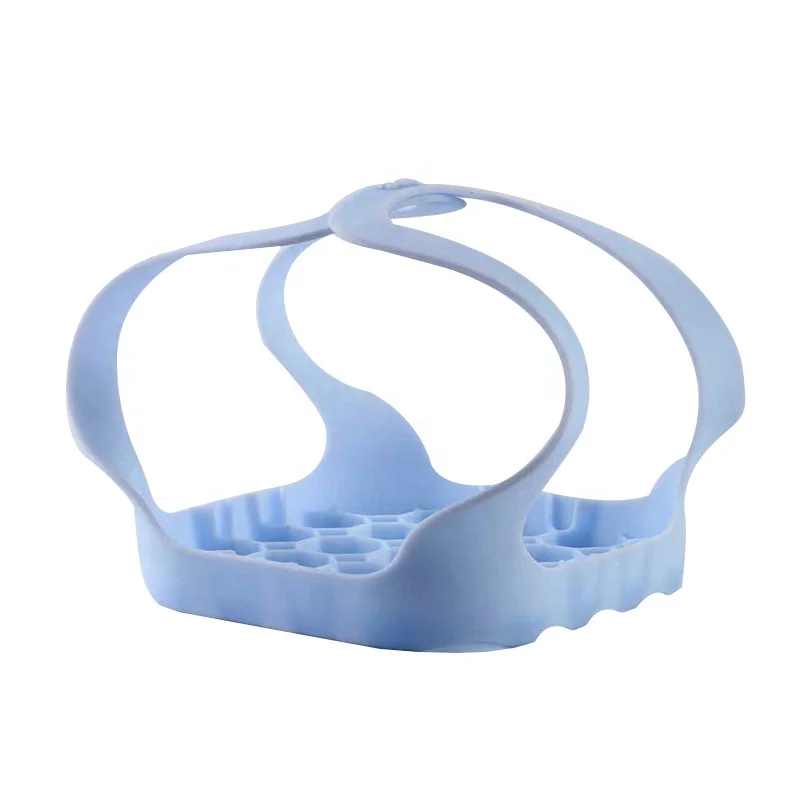 Durable food vegetable microwave heat insulation anti scalding silica gel steamer