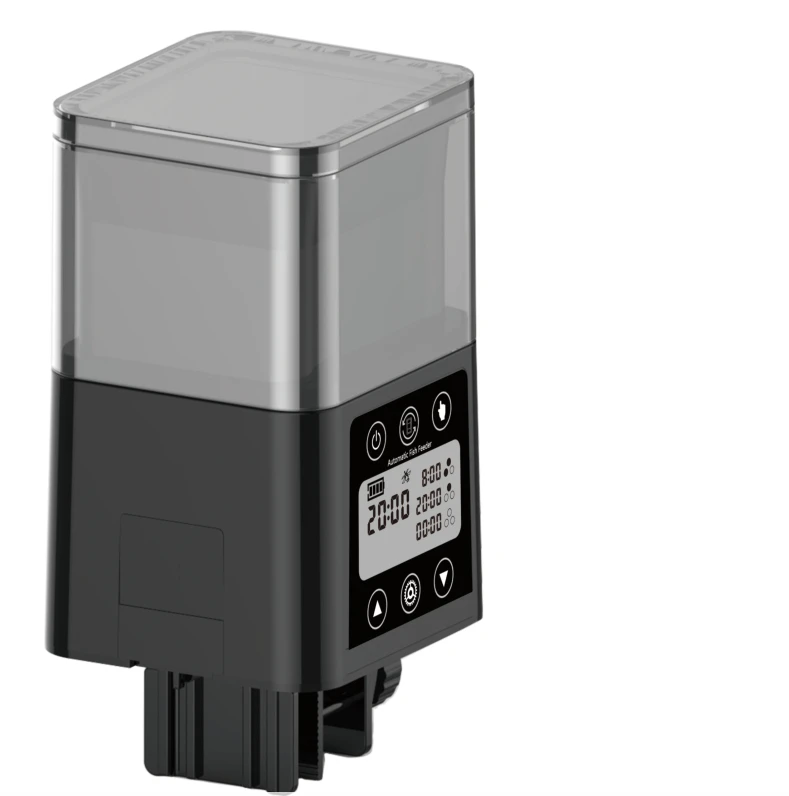 New Design 400ml Large Capacity Automatic Timer Super Silent Fish Feeder