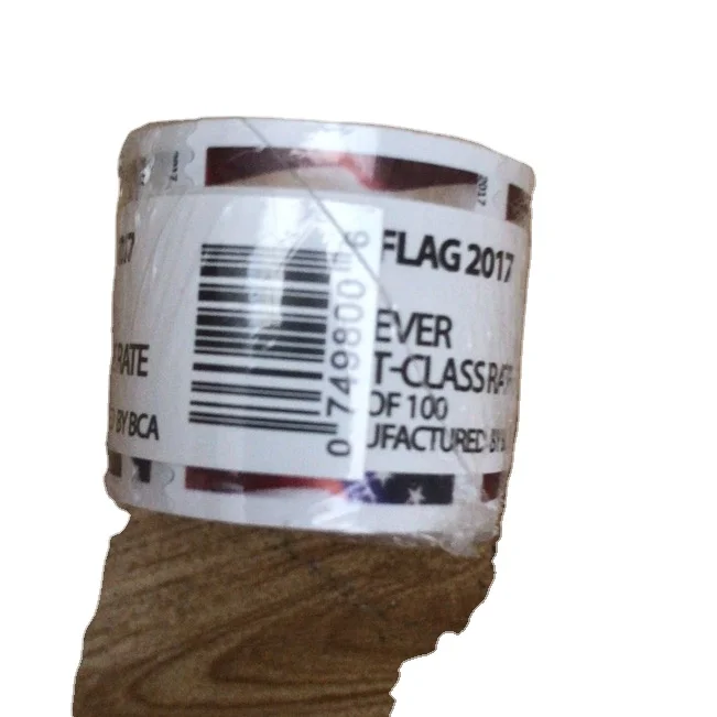 Производители предоставляют почтовые штампы индивидуального дизайна почтовые штампы США навсегда рулоны почтовых штампов