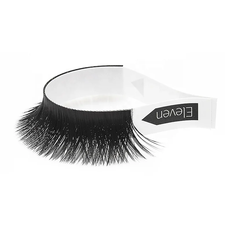 Bulk Russian Volume Eyelash Extension Vendor Individual Premade V Shape Easy Fan Lashes C Curl