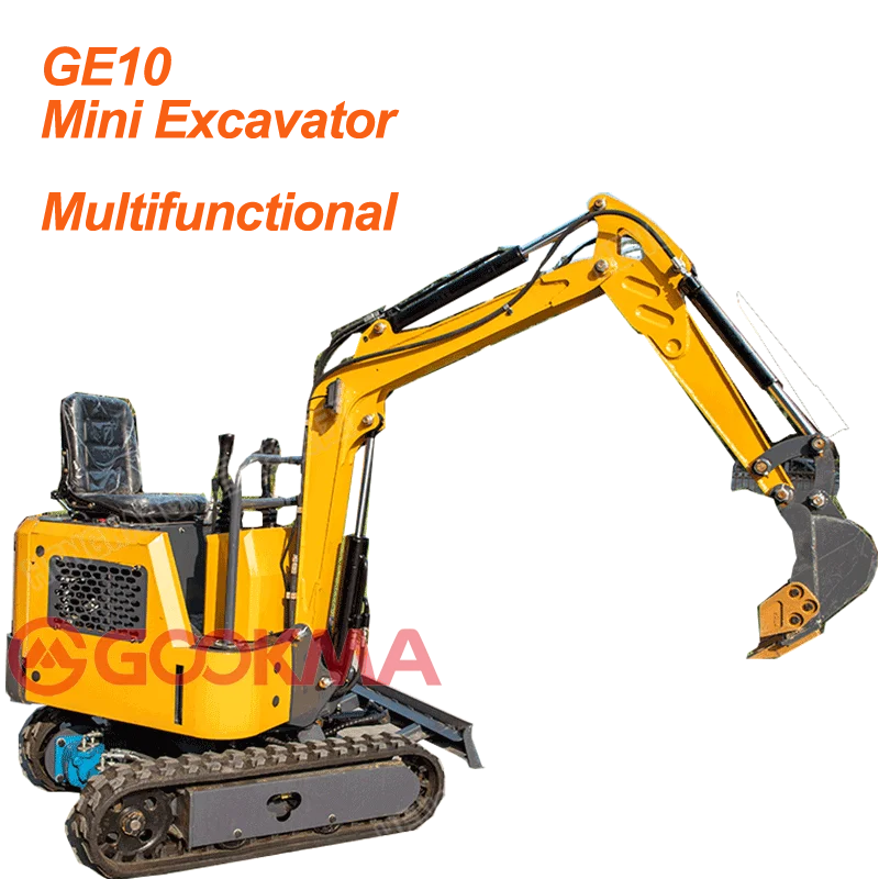 small engineering garden Mini Excavator  For Placing And Removing Trees With Accessories