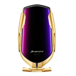 2022 new R110W sublimation wireless phone charger wireless portable charger smart sensor car wireless charger