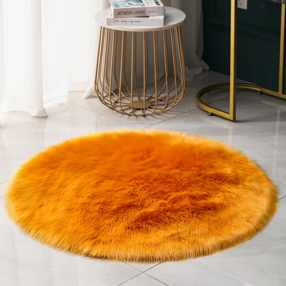 Fluffy mats floor carpet rugs living room bedroom area rug fluffy rugs plush shaggy faux fur carpet for wedding