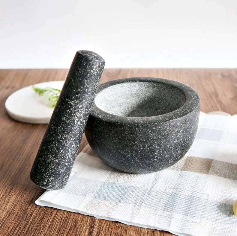 Factory price antique granite pestle and mortar agate &amp a imam dasta