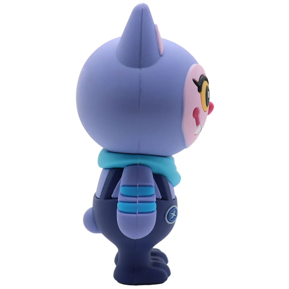 Custom Logo 3d Cute Mini Anime Figurine Action Figure Plastic PVC Small Miniature Toy Animal Figurines with Box