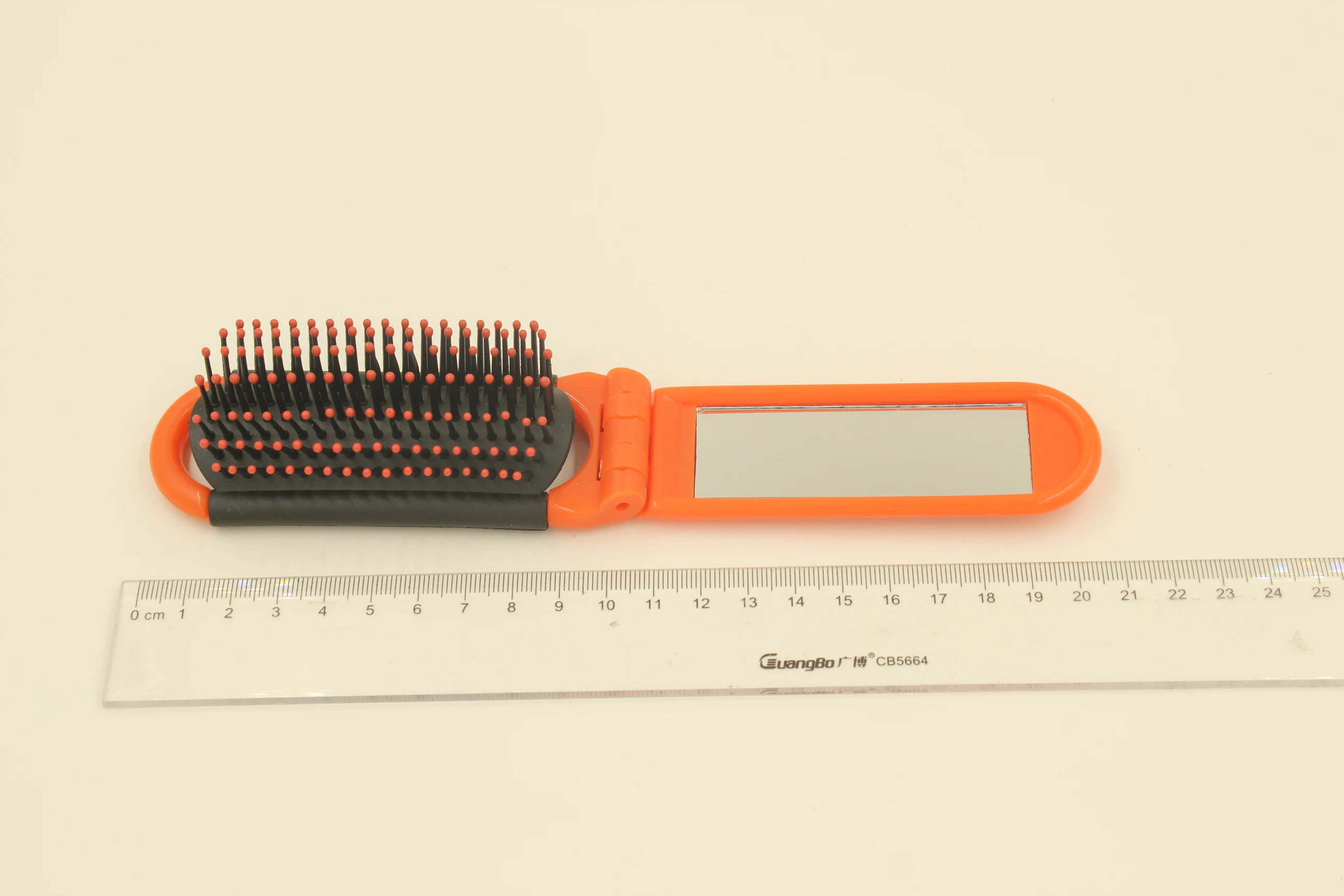 
Round travel foldable hairbrush for head message 