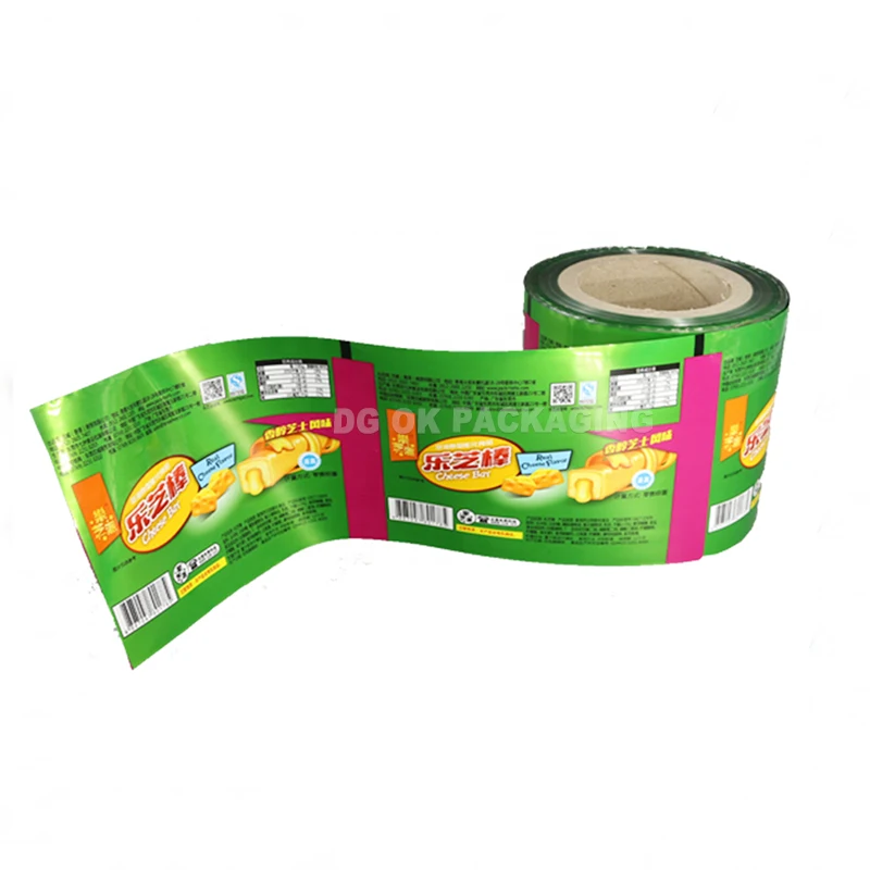 Product Laminated Food Packaging Film Roll Metallized  High Barrier Film Roll Ice Cream Popsicle Packaging Plastic Film Roll