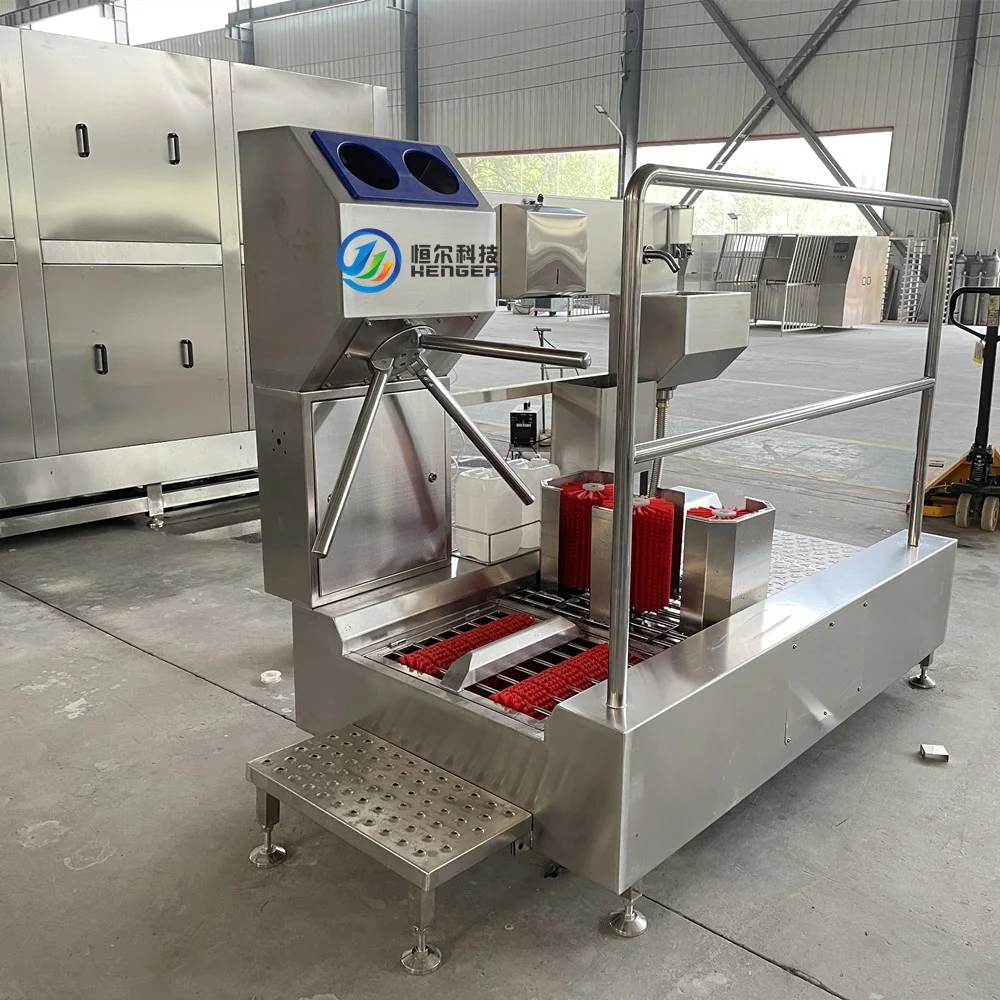Customized Industrial Hygiene Station Boot Washing Machine Boot Washer