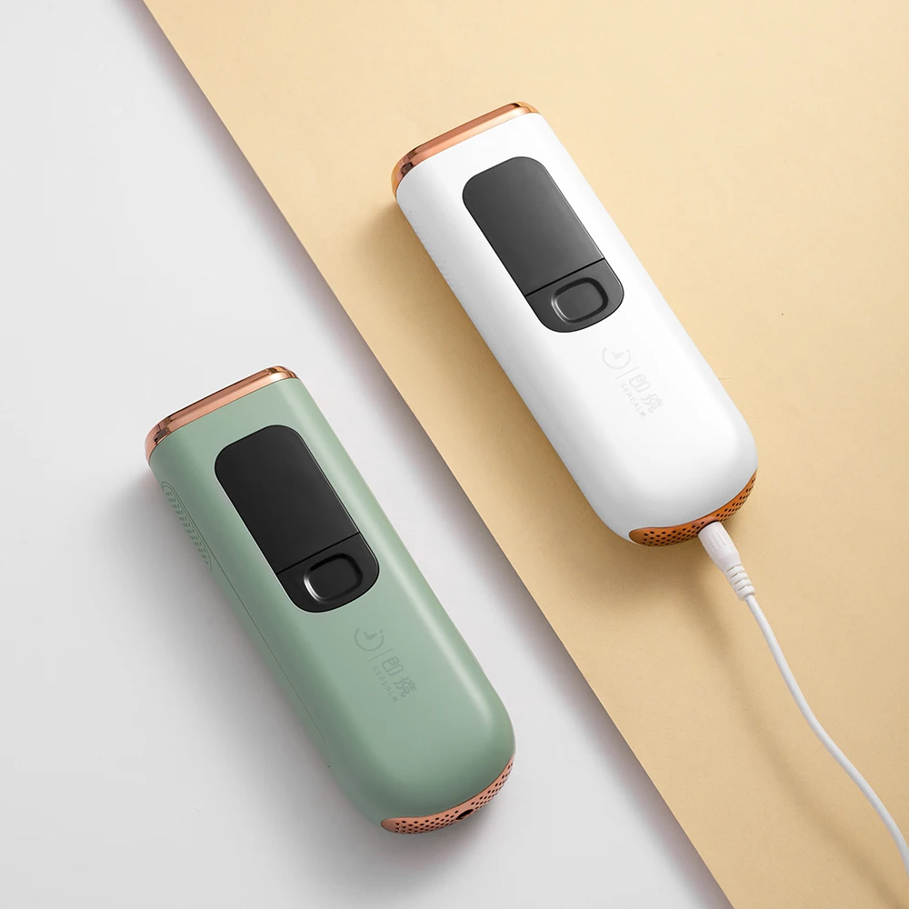 Private Logo Ipl Handheld Hair Removal Body Face Hair Remover Lady Girls Shaver Fashional Electric Shaver Lady Epilator