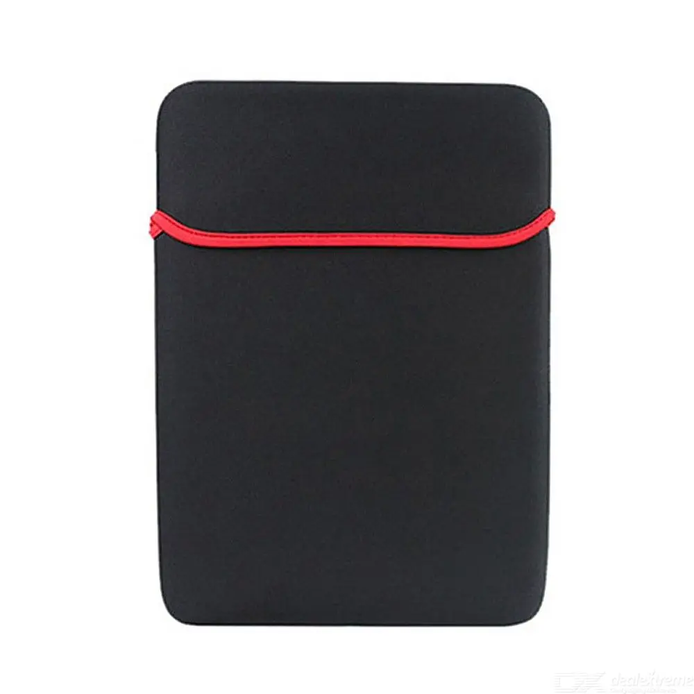 Universal Black Neoprene Pouch Sleeve Soft Laptop Bag Case for Android Tablet PC 7 8 9 10 12 13 14 15 17