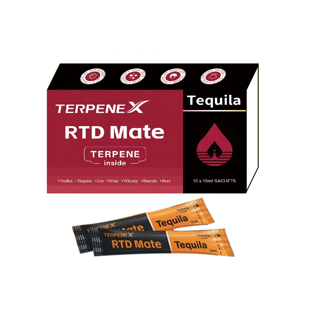 Herb non-alcohol Tequila Assist Liquid To Make The Taste of Drink More Mellow And Dense 10ml