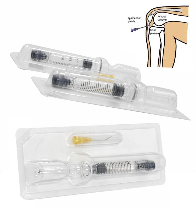 
2ml Sodium Hyaluronate Gel for Osteoarthritis Hyaluronic Acid Knee Injection 