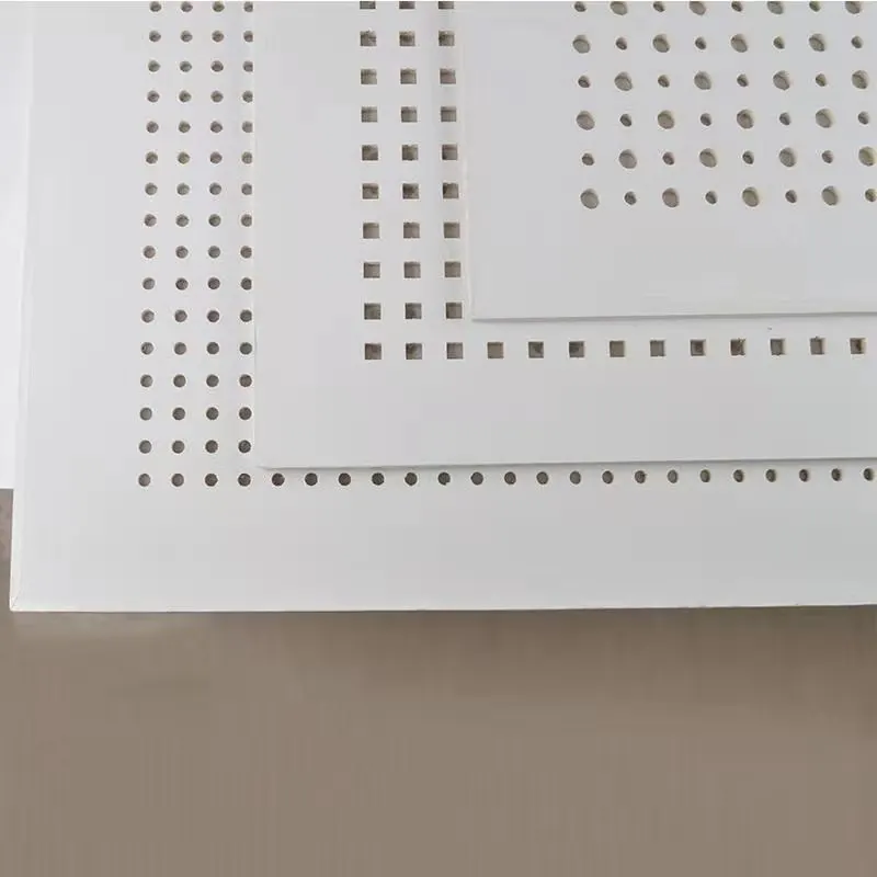 Acoustic performance design freedom Perforated Plasterboard Perforated gypsum board