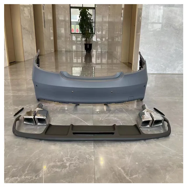 W218 Bodykit Rear Spoiler Side Skirt Front Lip Upgrade CLS63 AMG Bodykit For Mercedes BenZ CLS W218 2015 2016 2017 2018