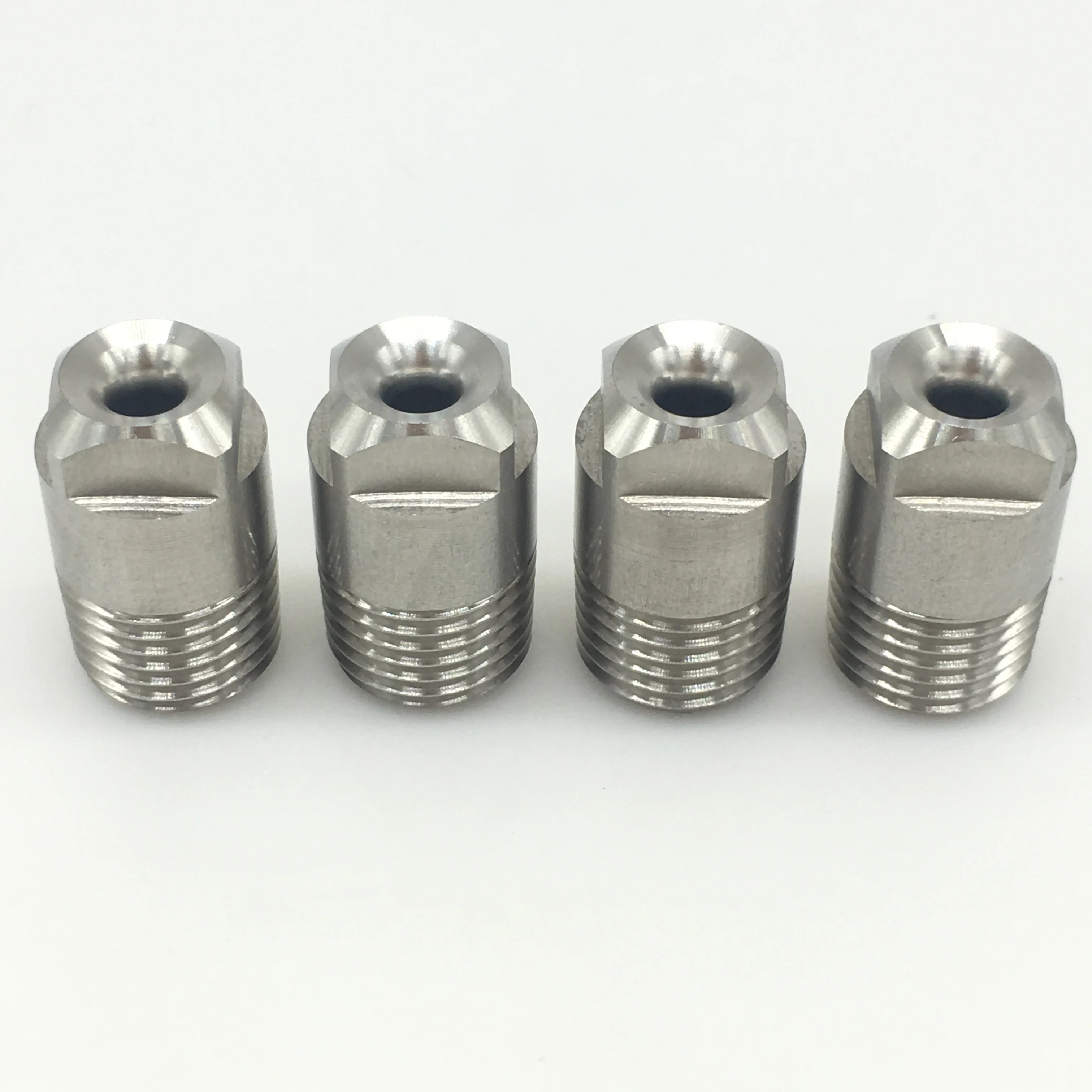 Полностью конусные насадки для полива NPT 1/4 дюйма из нержавеющей стали