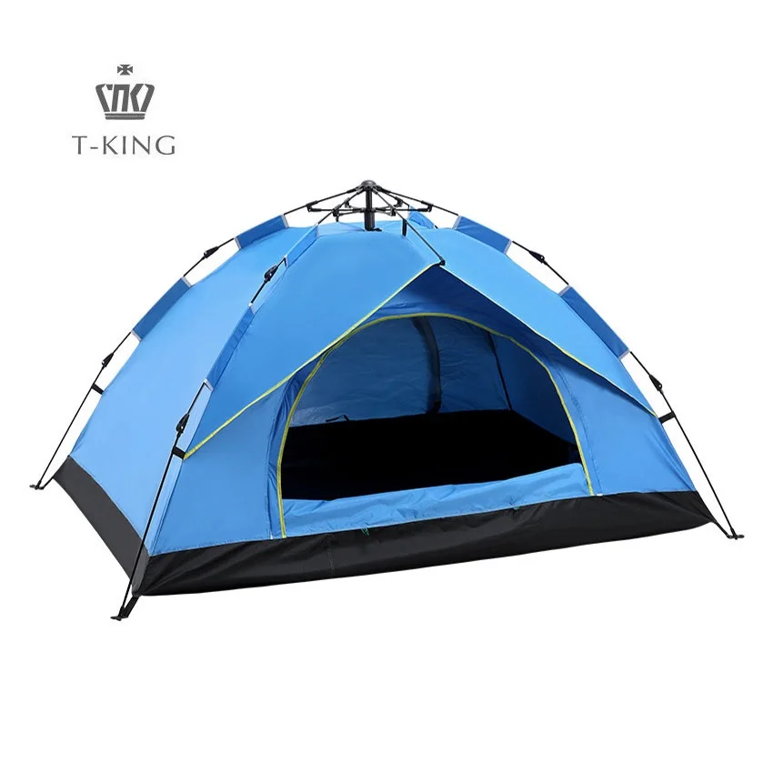 Tking P-series Upgrade Upf 50+ Zelt Barraca 3-4 Man Tent Waterproof Family Foldable Tents Camping